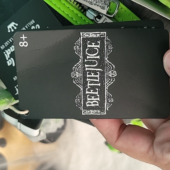 Beetlejuice Carousel Mini Backpack/Card Holder Bundle - Picture 6 of 14